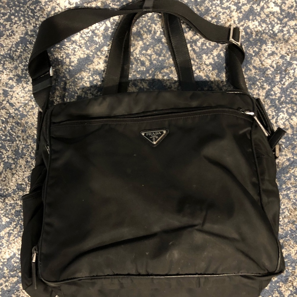 Prada Nylon Diaper Bag